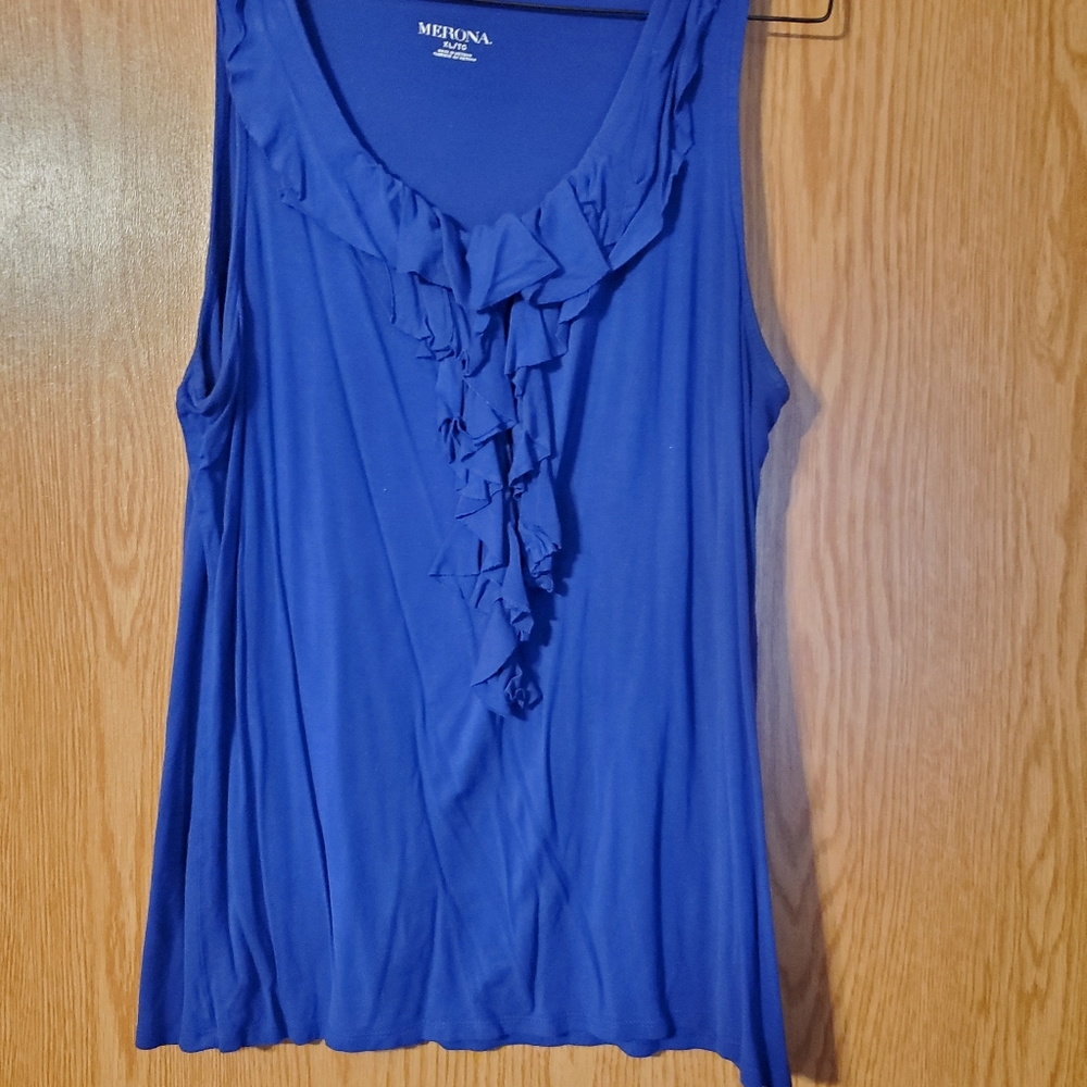 Ruffled Dress Blouse